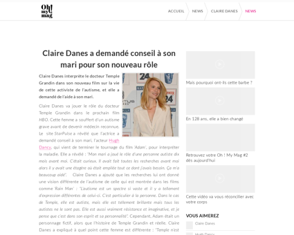 Claire DANES