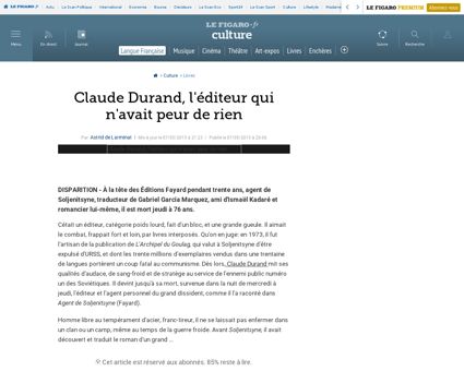 Claude DURAND