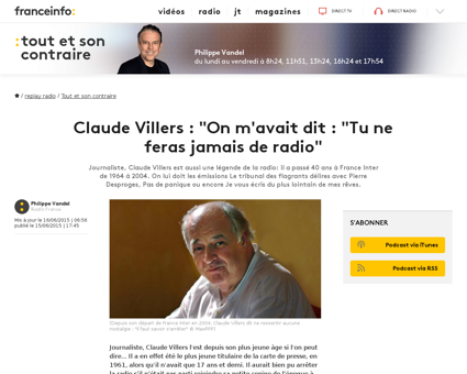 Claude VILLERS