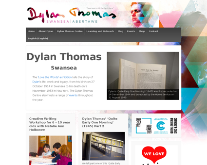 dylanthomas.com Dylan