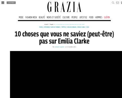 Emilia CLARKE