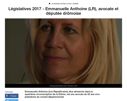 Legislatives 2017 emmanuelle anthoine lr Emmanuelle