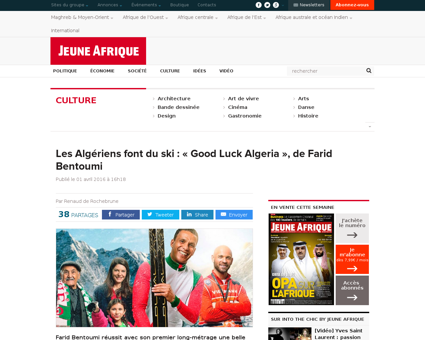 Algeriens ski good luck algeria de farid Farid