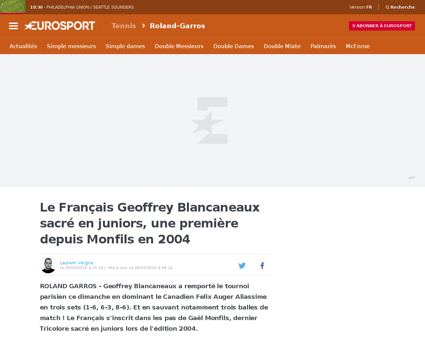 Geoffrey BLANCANEAUX