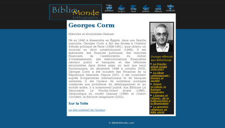 Georges corm 2555 Georges