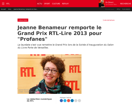 Jeanne BENAMEUR