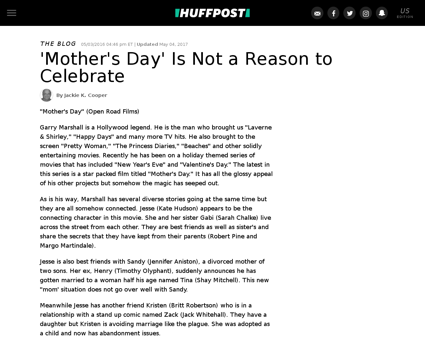 Mothers day is not a reas b 9832678 Jennifer