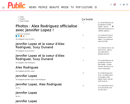 Photos Alex Rodriguez officialise avec J Jennifer