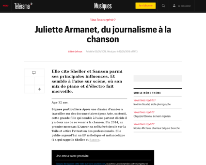Juliette ARMANET