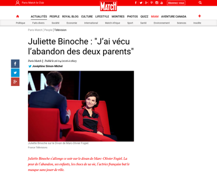 Juliette BINOCHE