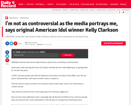 I m not as controversial as the media po Kelly