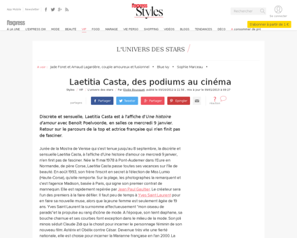 Laetitia CASTA