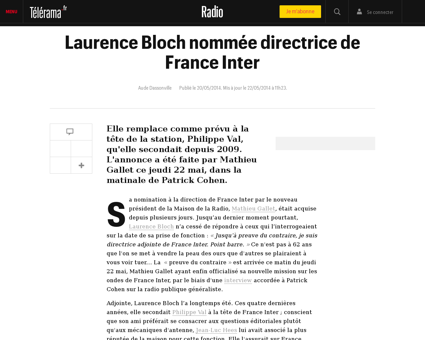 Laurence BLOCH