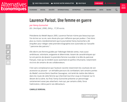 Laurence PARISOT