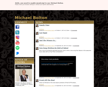 michaelbolton.com Michael