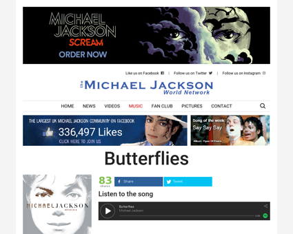 michaeljacksonlive.com Michael