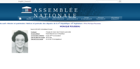 Rousseau monique 10051937  Monique