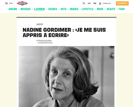 Nadine GORDIMER