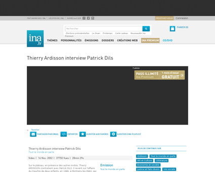 Thierry ardisson interview patrick dils. Patrick