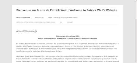 patrick weil.com Patrick