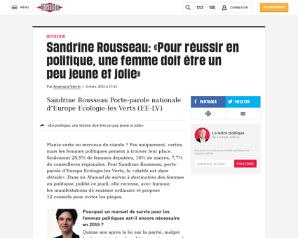 Sandrine ROUSSEAU