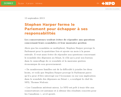 Stephen HARPER