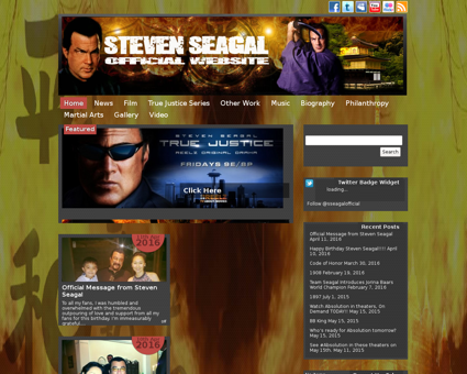 stevenseagal.com Steven