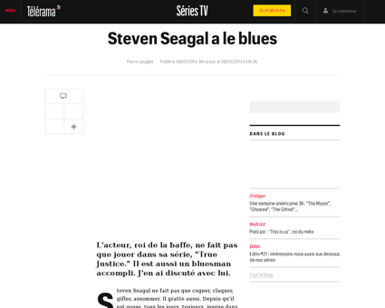 Steven seagal a le blues,107023 Steven