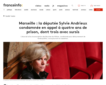 Marseille la deputee sylvie andrieux con Sylvie