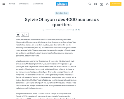 Sylvie OHAYON