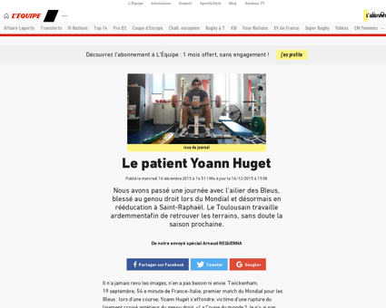 Yoann HUGET
