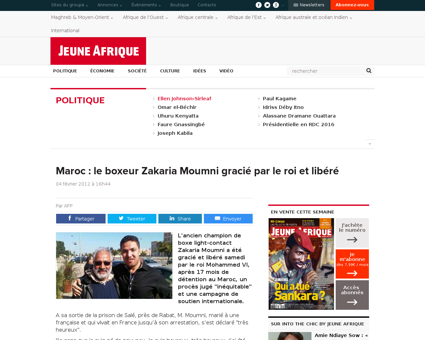 Maroc le boxeur zakaria moumni graci par Zakaria