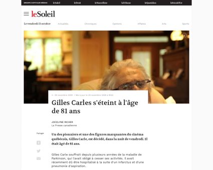 Gilles CARLE