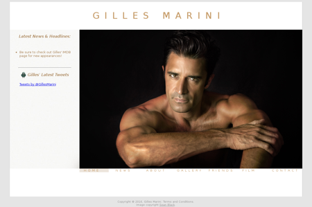 gillesmarini.com Gilles