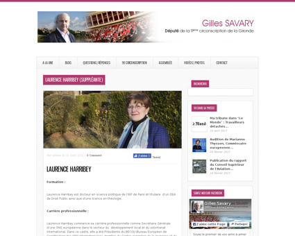 blog savary.fr Gilles