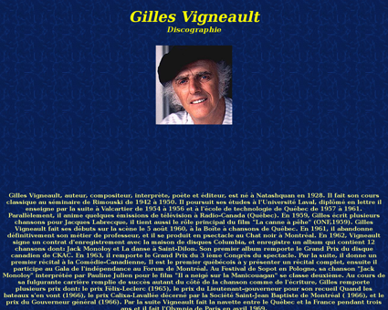 Gilles vigneault 2919 Gilles