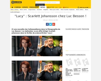 Affaire Kassandre Luc Besson Luc