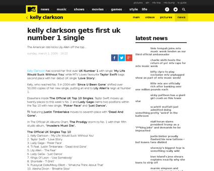 97332 kelly clarkson gets first uk numbe Kelly