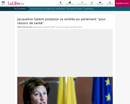 Jacqueline GALANT