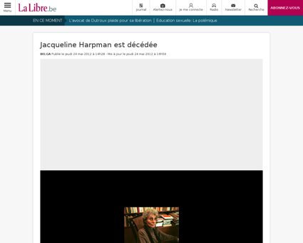 Jacqueline HARPMAN