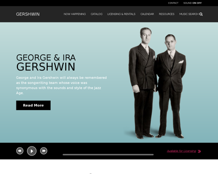 gershwin.com Georges