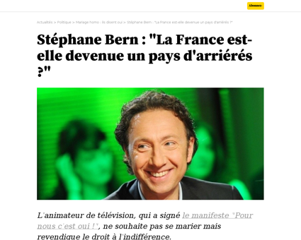 Stephane BERN