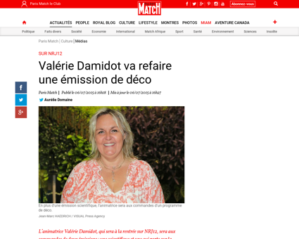 Valerie DAMIDOT