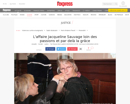 Jacqueline SAUVAGE
