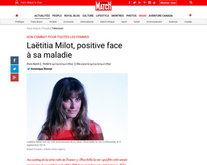 Laetitia MILOT