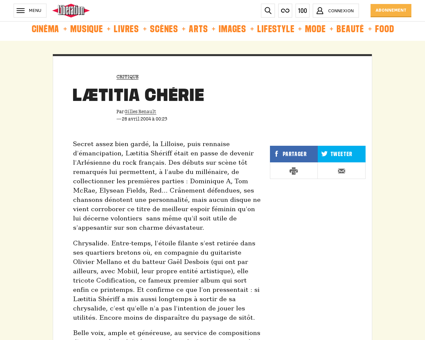 Laetitia SHERIFF