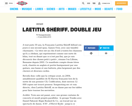 Laetitia SHERIFF