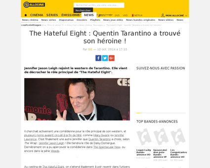 1994 Quentin Tarantino fait un doigt d h Quentin