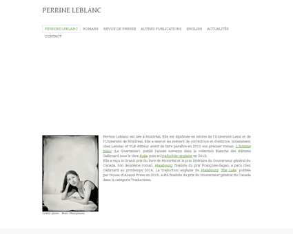 Perrineleblanc.com Perrine